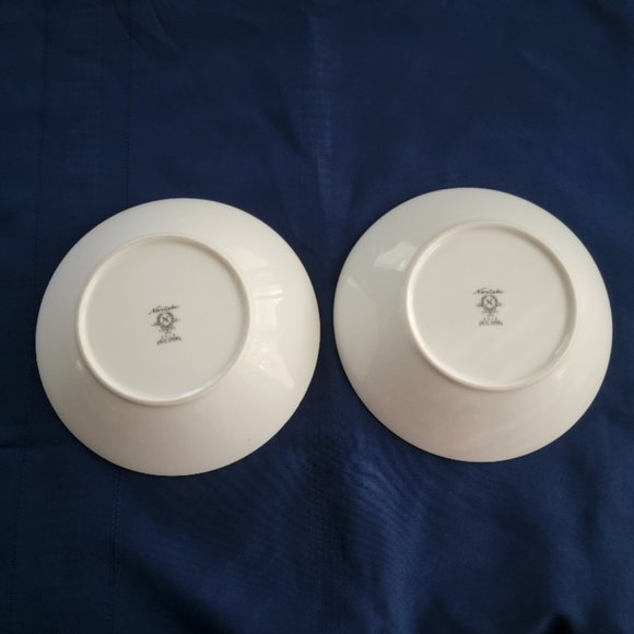 Noritake Blue Charm #6978 Set of Two 7 3/8" Soup Bowls - Picture 4 of 4